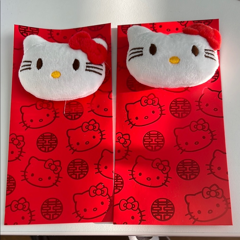 Hello Kitty Themed Red Envelopes